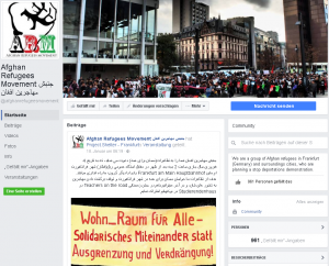 Afghan Refugees Movement Facebook‬